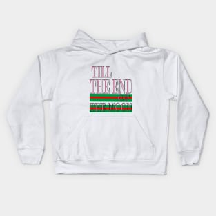 till the end of the moon Kids Hoodie